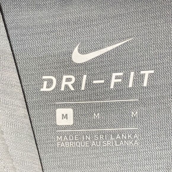 Nike Dri-Fit Men's Gray FGCU Florida Gulf Coast Light Hooded Shirt Size Medium - Picture 4 of 9